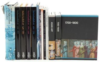 Art reference books relating to the Rijksmuseum including Netherlandish Art and All the Paintings of