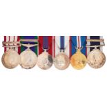 British naval medal group awarded to D.BEAN. A.B.R.N. with Malaya and Near East bar