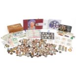 Antique and later British and world coinage, tokens and ephemera including 2007 United Kingdom