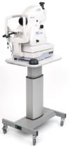 Topcon TRC NW6S Non-Mydriatic retinal camera on electric rise and fall table with Nikon D80 camera