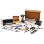 Vintage and later jeweller's tools, instruments and accessories including Diapro Gem-II diamond