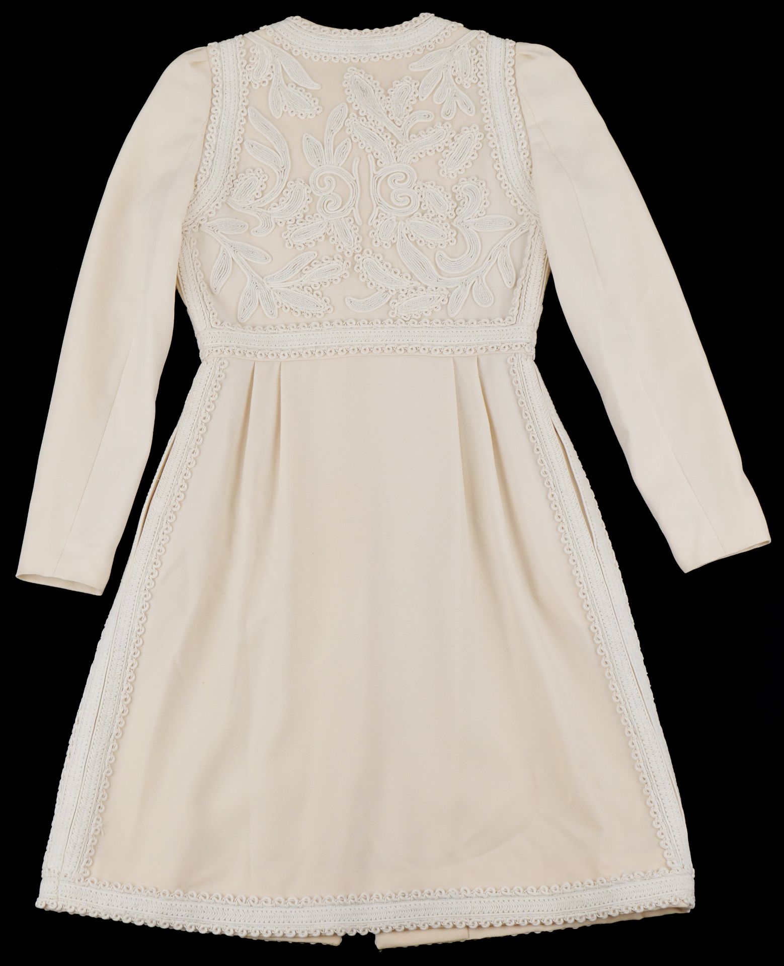 Valentino, embroidered ladies smock dress, size 6 - Bild 5 aus 6