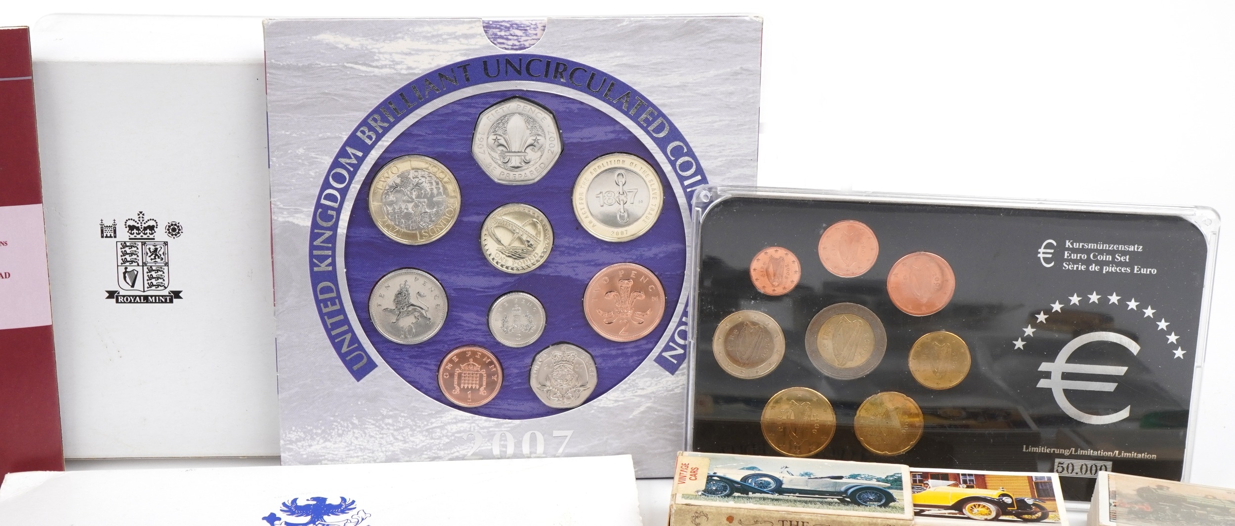 Antique and later British and world coinage, tokens and ephemera including 2007 United Kingdom - Image 3 of 9