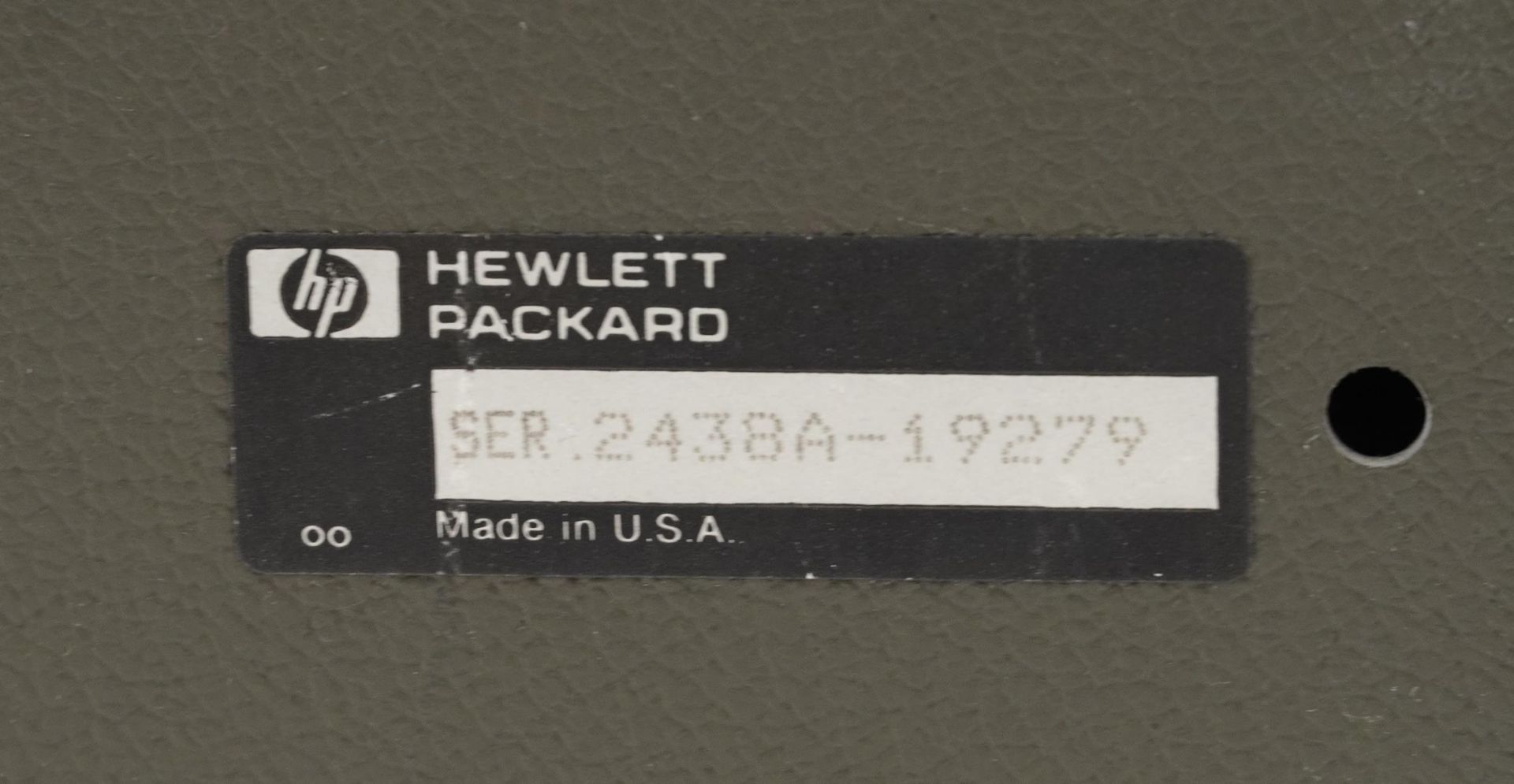 Vintage Hewlett Packard electrical power supplies and multi-meters comprising 6236B triple output - Bild 5 aus 5