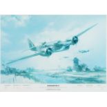 After Frank Wootton - Blenheim MK IV, limited edition print pencil signed by Frank Wootton,