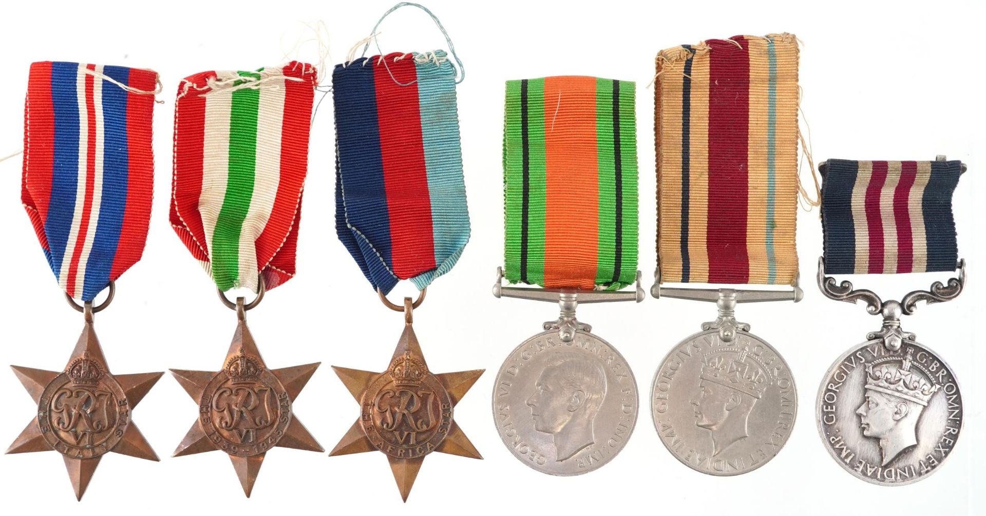 British military World War II medal group awarded to L.CPL A.B.THORPE R.SIGNALS including Bravery in - Bild 5 aus 8
