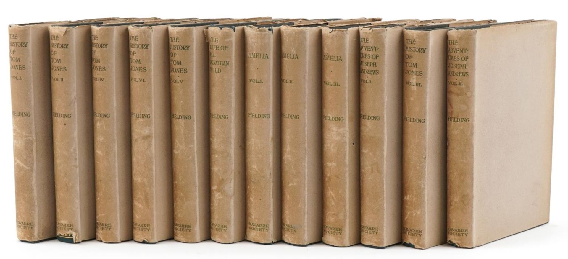 The Works of Henry Fielding, set of twelve Navarre Society hardback books with dust jackets - Image 2 of 10