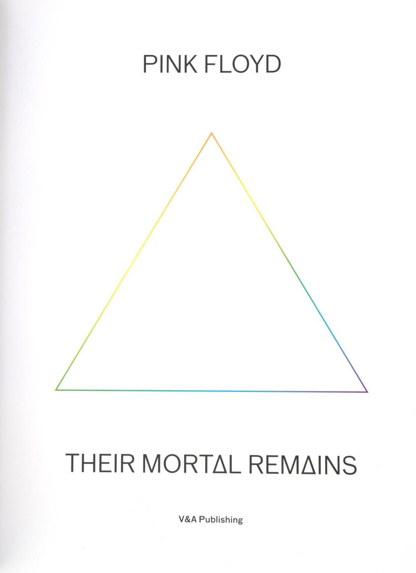 Pink Floyd - Their Immortal Remains catalogue published by The V & A with a holographic cover - Bild 2 aus 6