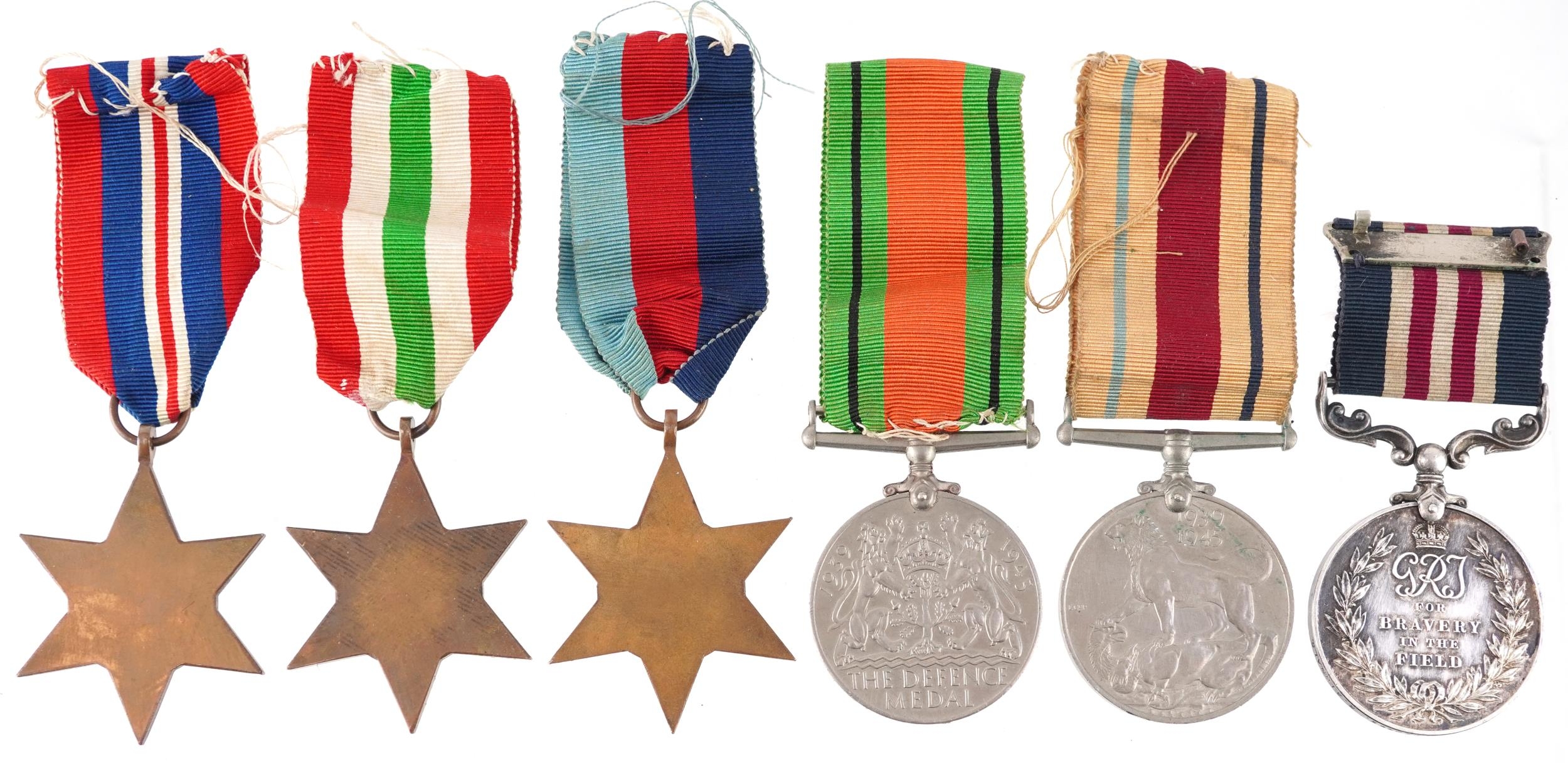 British military World War II medal group awarded to L.CPL A.B.THORPE R.SIGNALS including Bravery in - Bild 6 aus 8