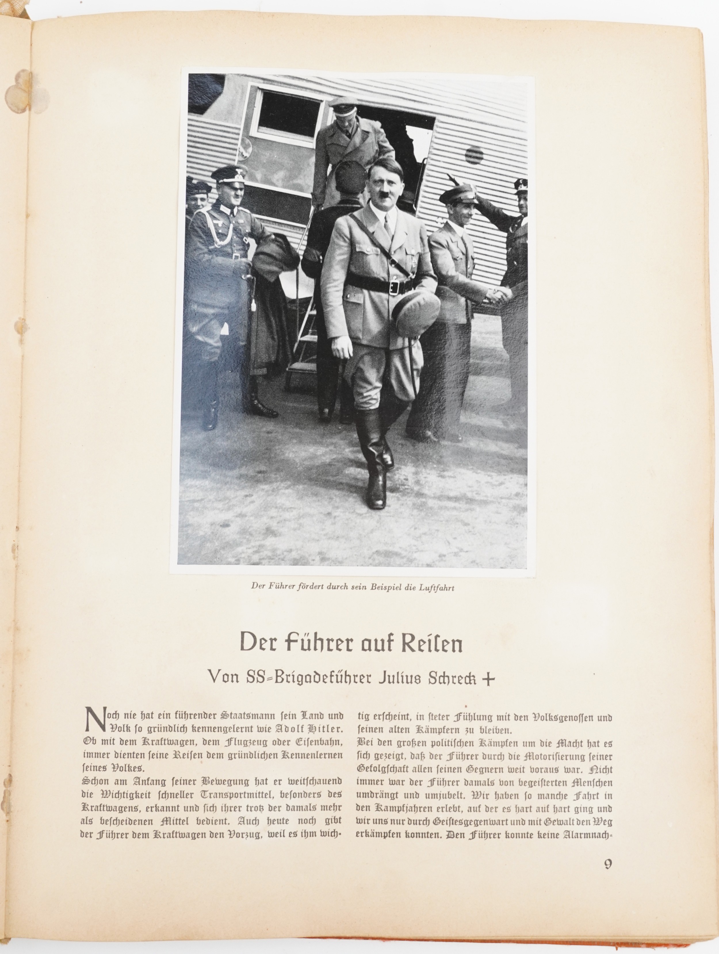 German military interest Adolf Hitler picture book with pictures - Bild 3 aus 8