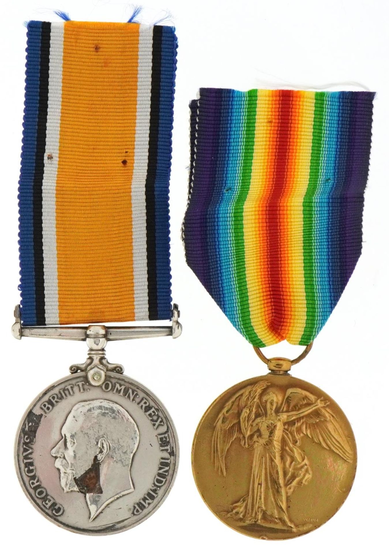 British military World War I medals awarded to PTE J.C.TIPPER K.O.Y.L.D. and SJT A.WILKS ACC - Image 2 of 9