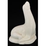 Beswick pottery seal having a cream glaze, numbered 383, 26.5cm high