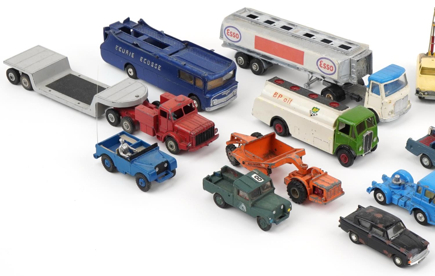 Vintage and later diecast vehicles including Corgi Major, Racing Car Transporter, Dinky AEC - Image 2 of 3
