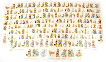 Large collection of Mabel Lucie Attwell postcards design including Sunflowers for a Friend and We