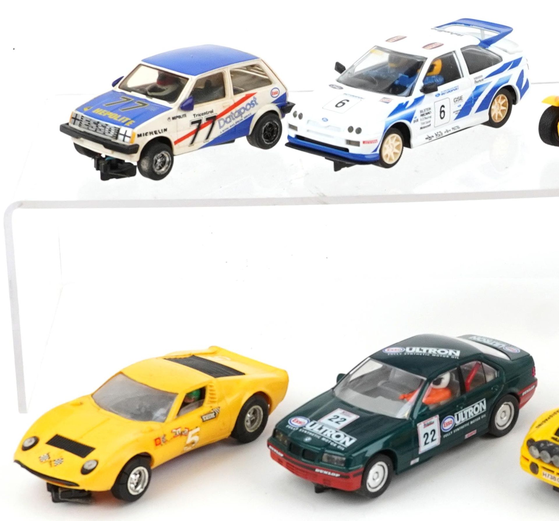 Ten vintage and later Scalextric and Hornby slot cars - Bild 2 aus 3