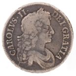 Charles II silver crown dated 1679