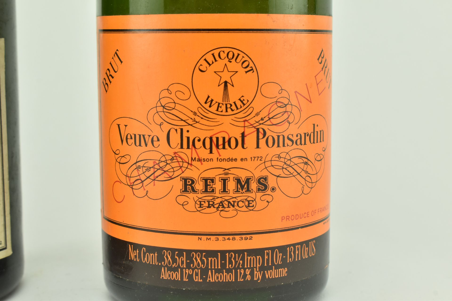 TWO BOTTLE OF CHAMPAGNE - VEUVE CLICQUOT & DELAMOTTE - Image 3 of 7