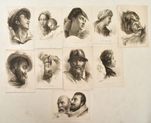 FRANCOIS GERARD ENGRAVING PRINTS & ONE OTHER