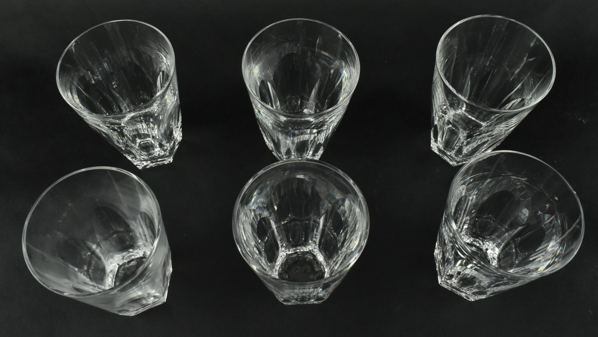 SET OF WATERFORD CRYSTAL DECANTERS WITH 6 DRINKING GLASSES - Bild 2 aus 12