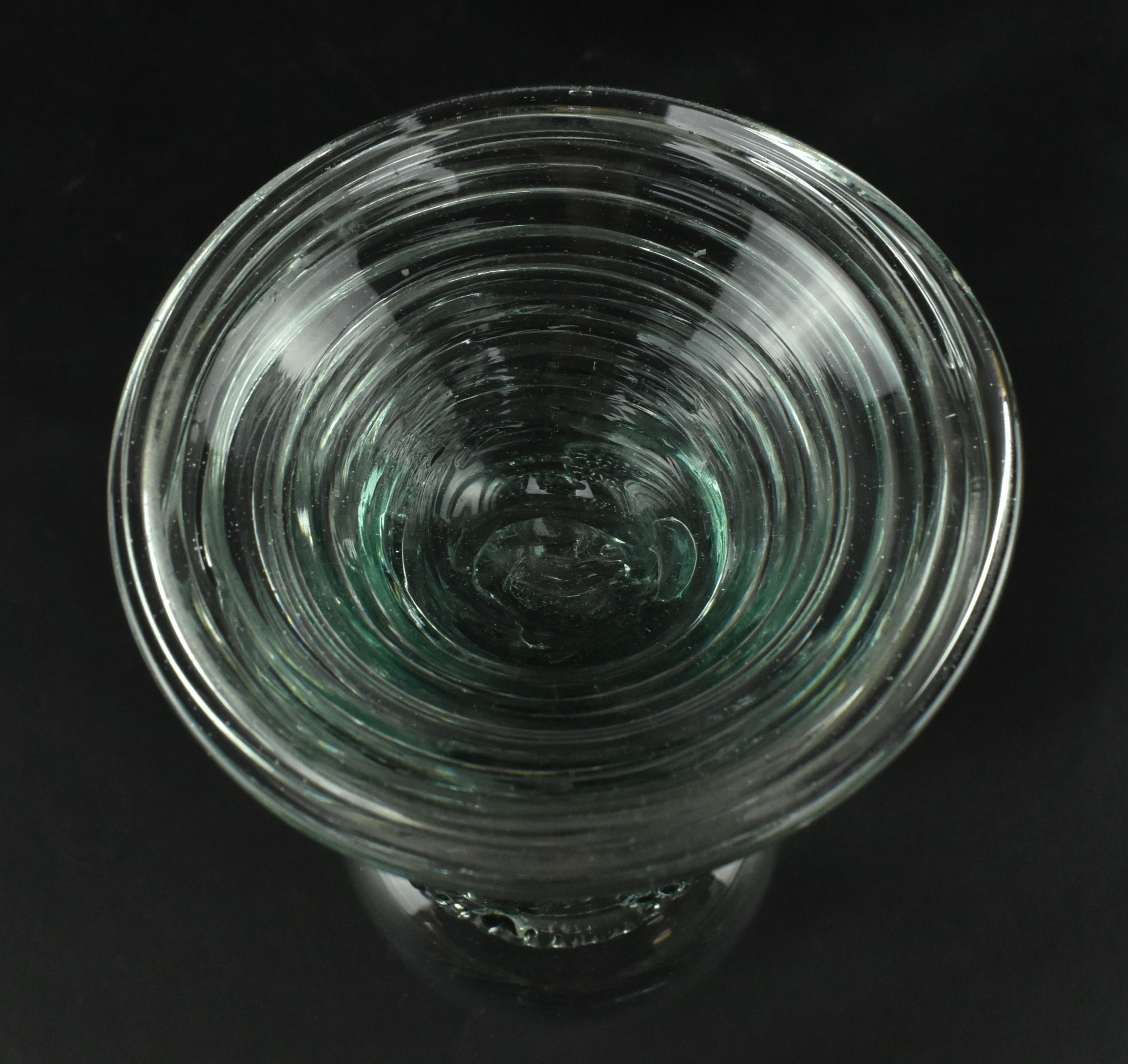 ENGLISH GEORGE III LEAD GLASS ROEMER FOR EXPORT MARKET - Image 7 of 7