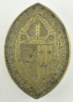 BRONZE SEAL MADE BY W. WYON FOR BISHOP EDWARD HAROLD BROWNE