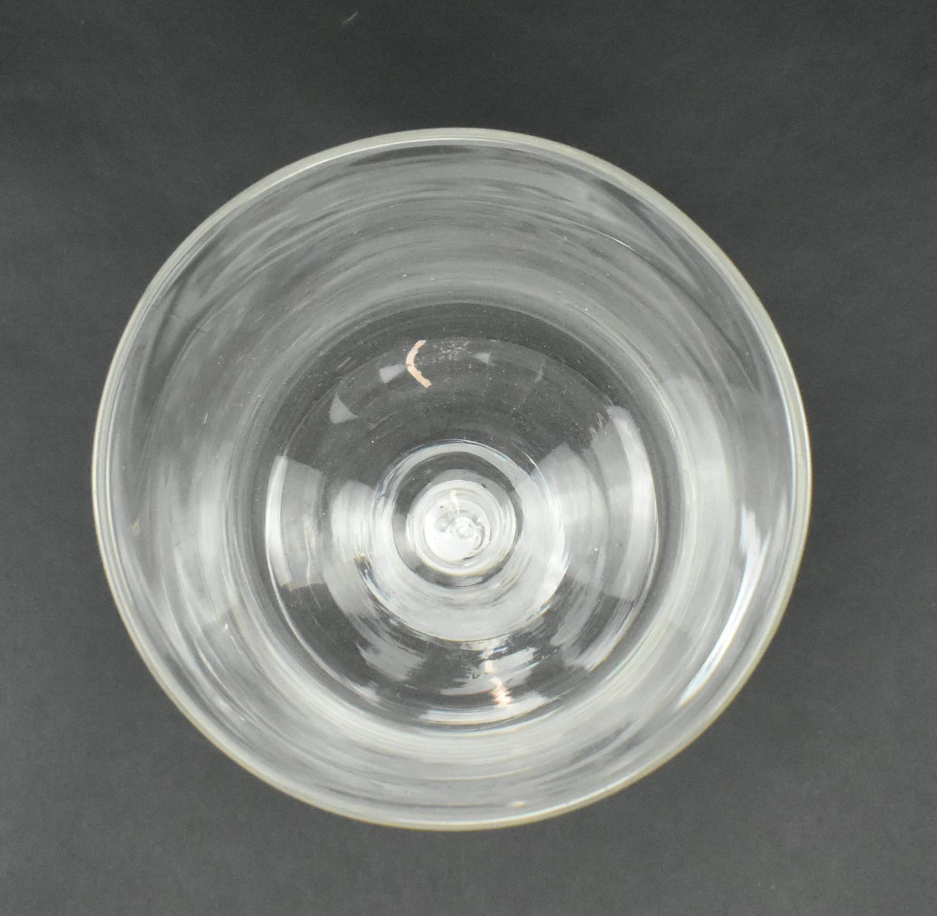CIRCA 1765 GEORGE III OPAQUE TWIST GLASS WINE GOBLET - Image 2 of 8