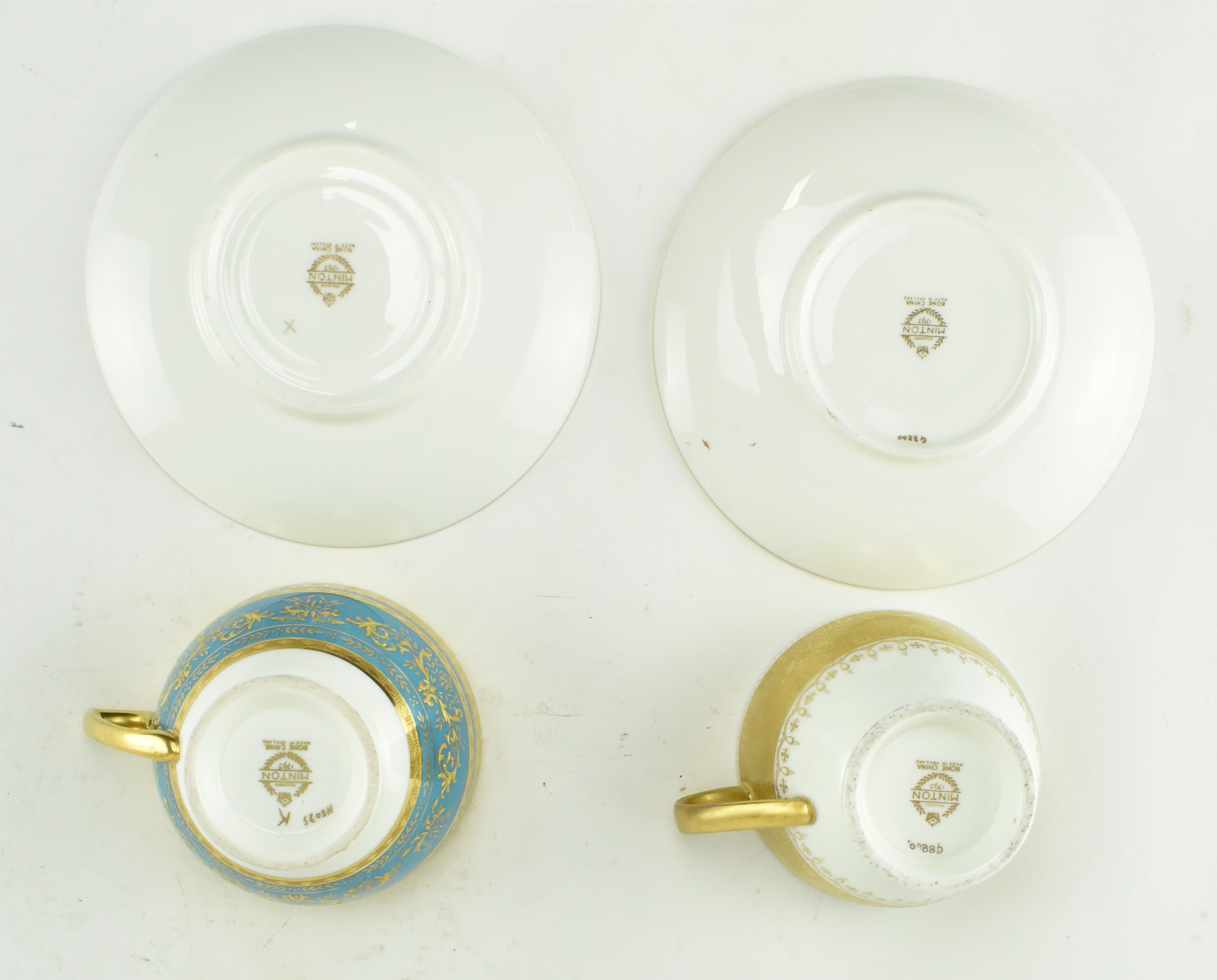 TWO SETS MID 20TH CENTURY MINTON CABINET CUPS AND SAUCERS - Image 5 of 6