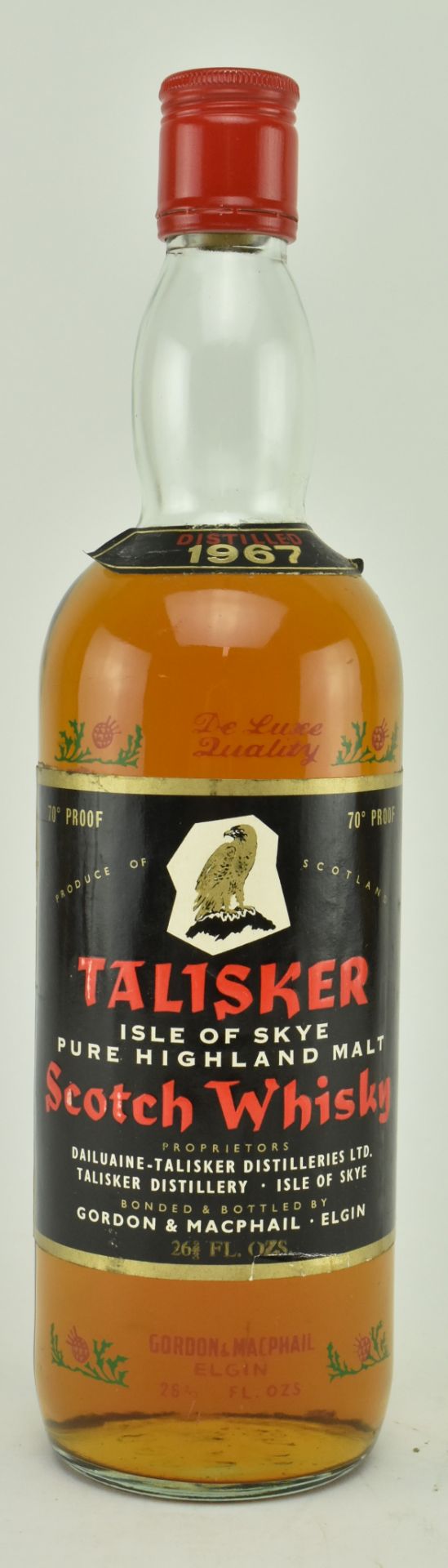 1967 TALISKER ISLE OF SKYE PURE HIGHLAND MALT SCOTCH WHISKY