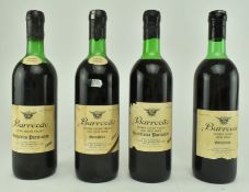 FOUR BOTTLES OF PORTUGUESE BARROCÃO RED WINE