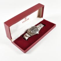TUDOR OYSTER BY ROLEX STAINLESS STEEL WRISTWATCH