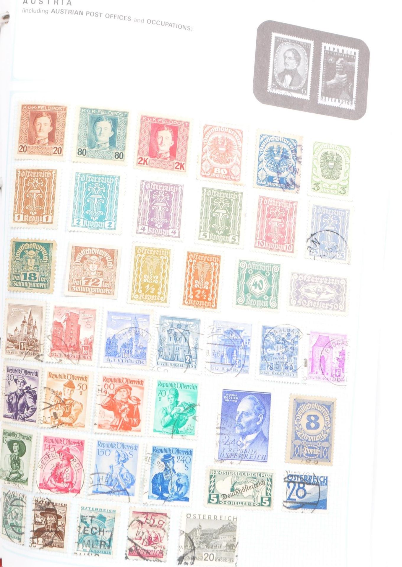 COLLECTION OF EARLY 20TH CENTURY BRITISH AND FOREIGN STAMPS - Image 6 of 10
