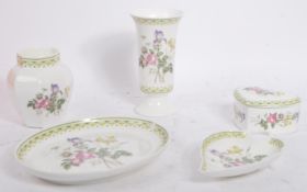 A COLLECTION OF CAMILLA VANITY CERAMICS BY ROYAL DOULTON