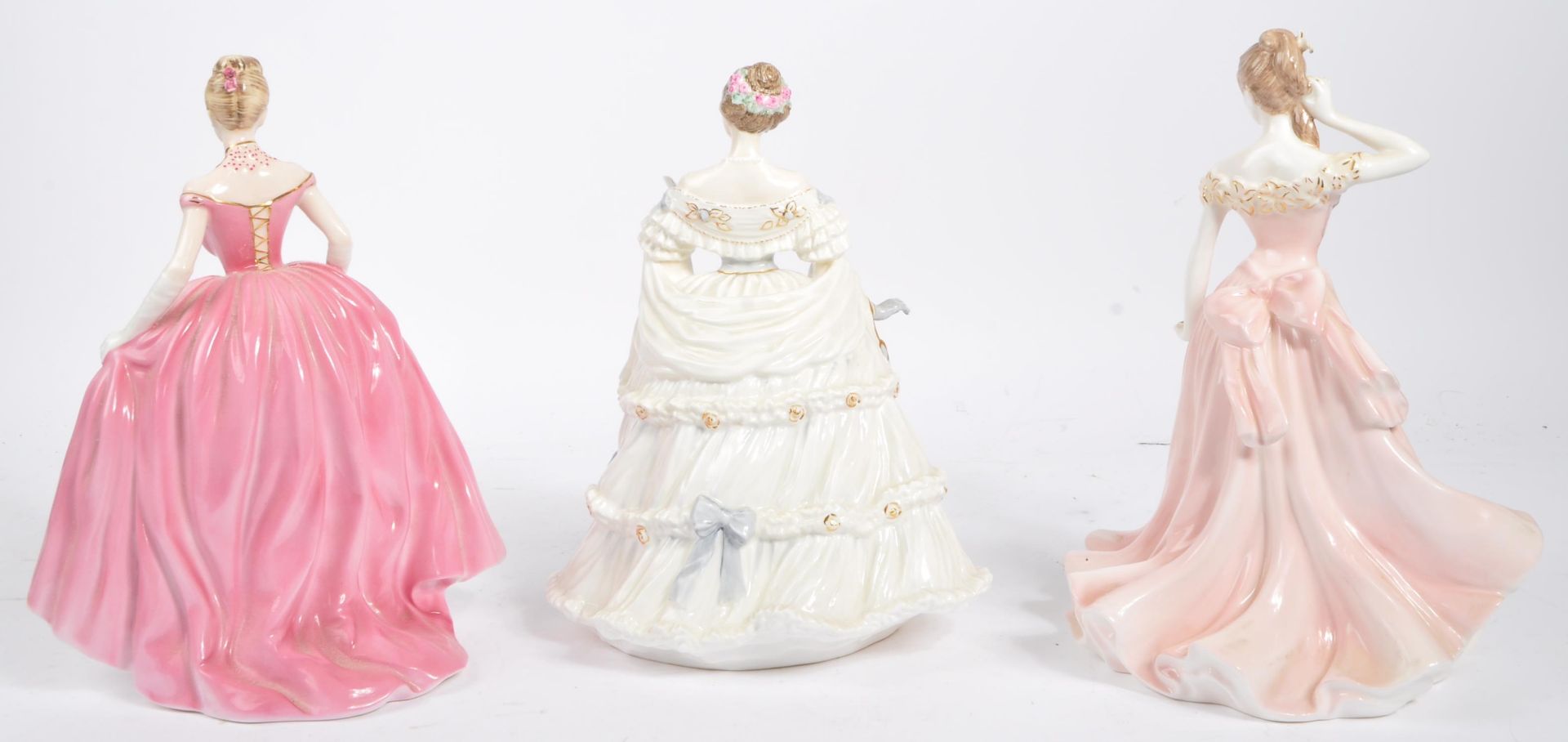 THREE LIMITED EDITION COALPORT & ROYAL DOULTON FIGURINES - Bild 5 aus 7