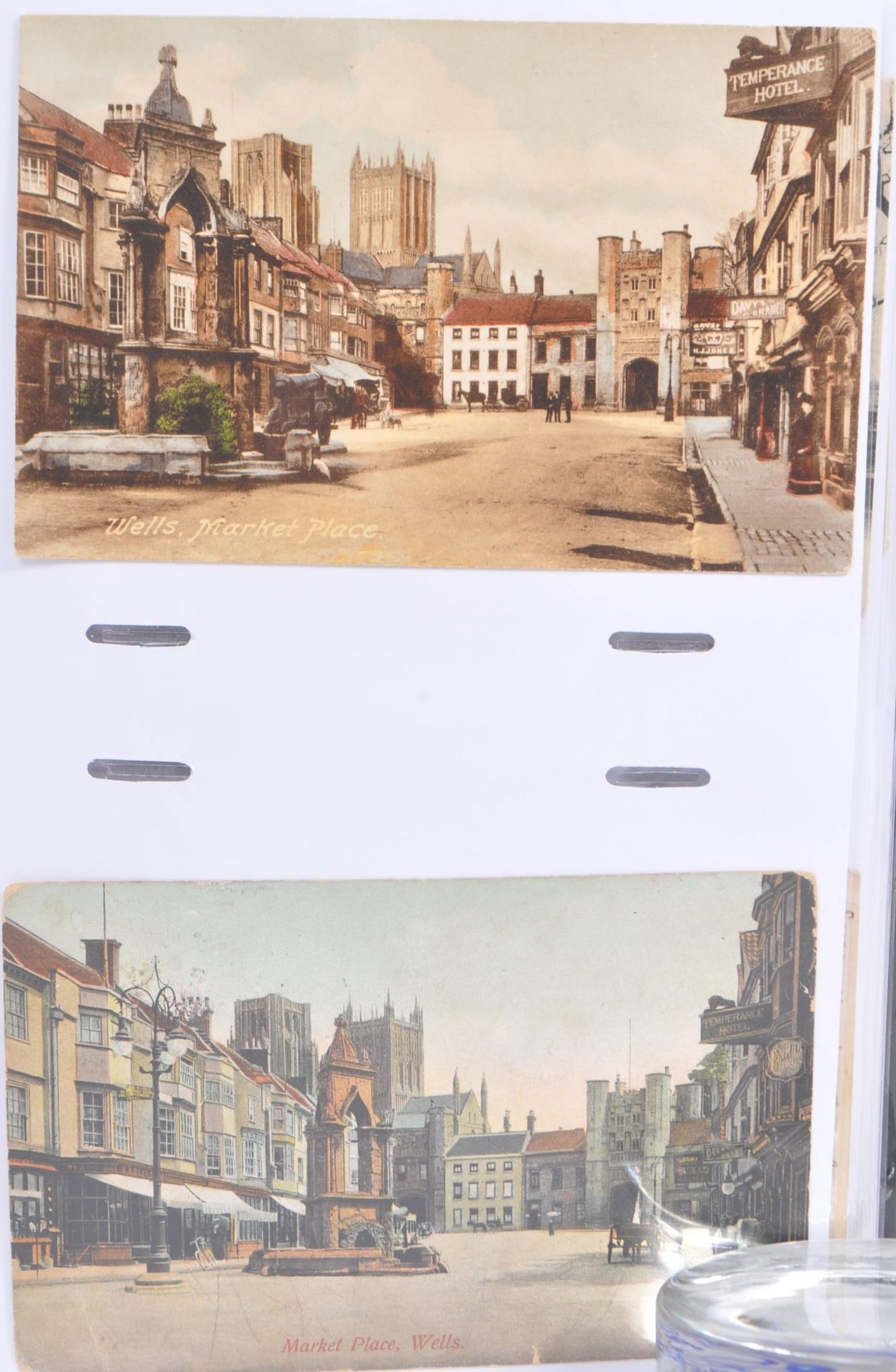 Early to mid-20th century Somerset postcard collection. Approx. 195 cards in album. Good range of - Image 9 of 13