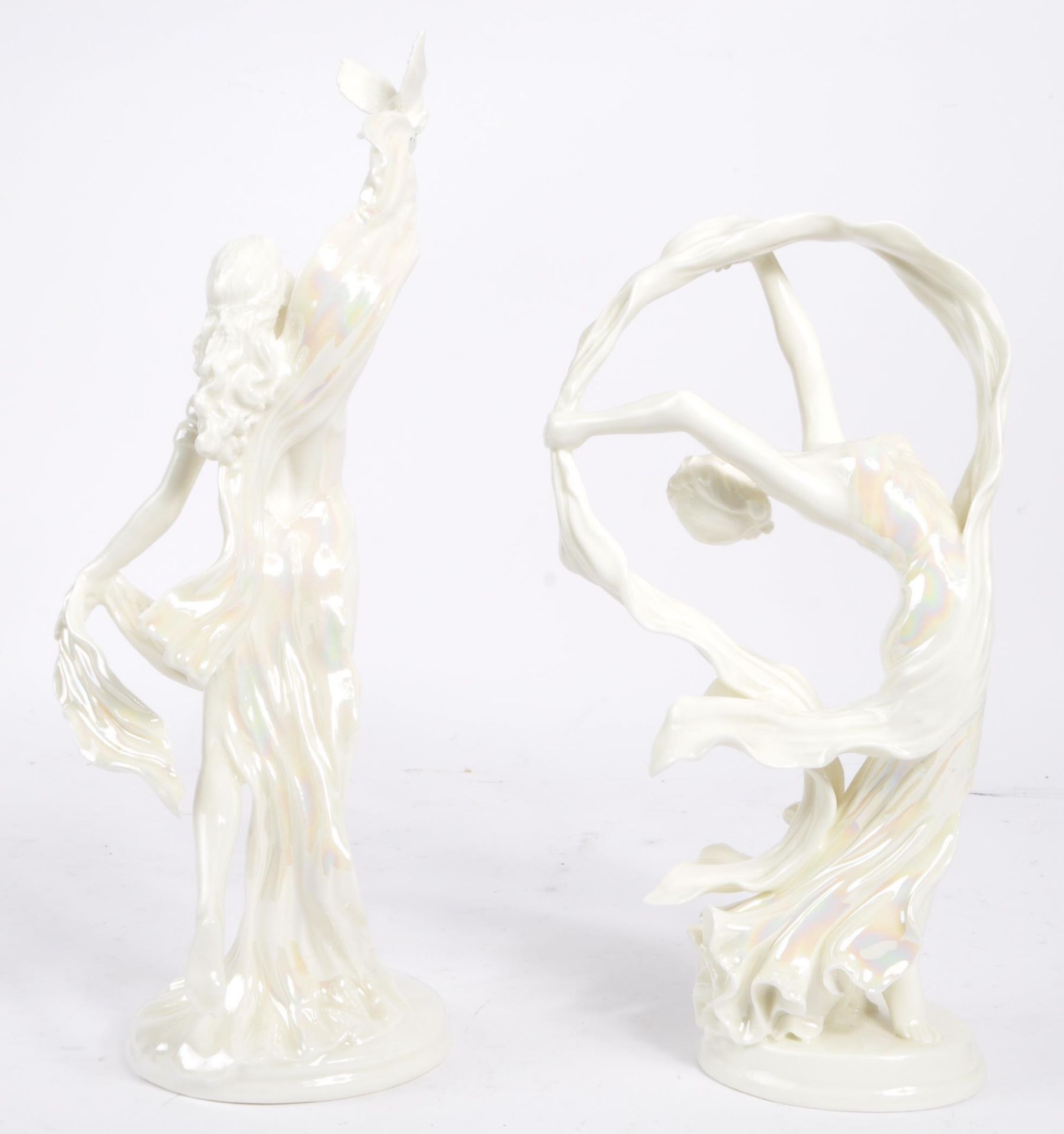 TWO LIMITED EDITION ROYAL WORCESTER FIGURES - SPIRIT OF PEACE - Image 4 of 4