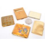 COLLECTION OF VINTAGE COMPACTS & CIGARETTE CASES