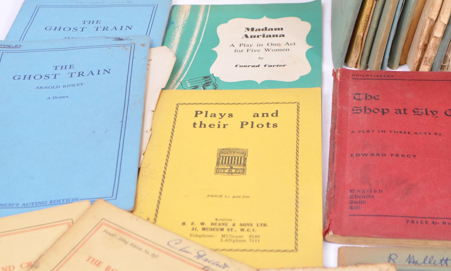 LARGE COLLECTION OF EARLY 20TH CENTURY THEATRE PLAY SCRIPTS - Bild 4 aus 10