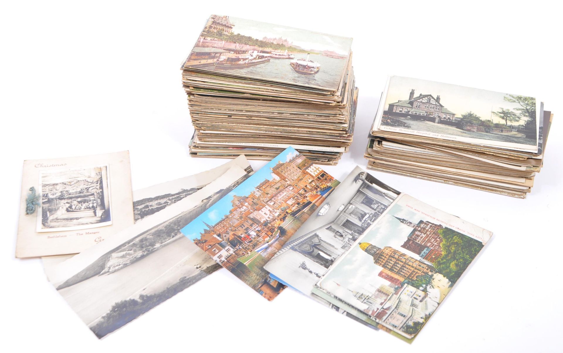 COLLECTION OF 350 VICTORIAN AND EARLY 20TH CENTURY POSTCARDS - Bild 6 aus 6