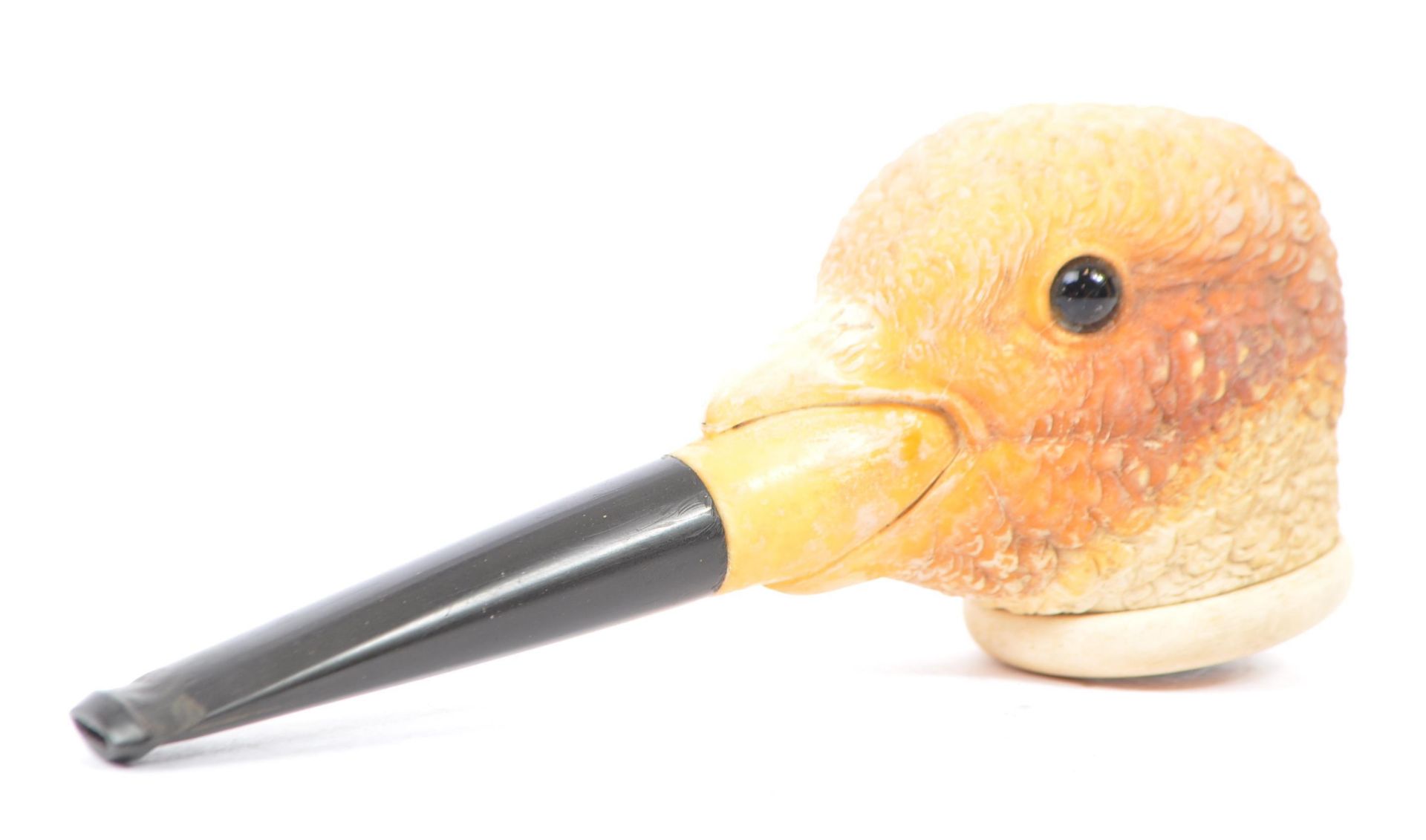 VINTAGE 20TH CENTURY MEERSCHAUM DUCK SMOKING PIPE - Bild 2 aus 5