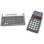 VINTAGE CALCULATORS - COMMODORE SR7919 & HP 11C