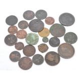 COLLECTION OF MID 18TH CENTURY AND LATER UK COINS