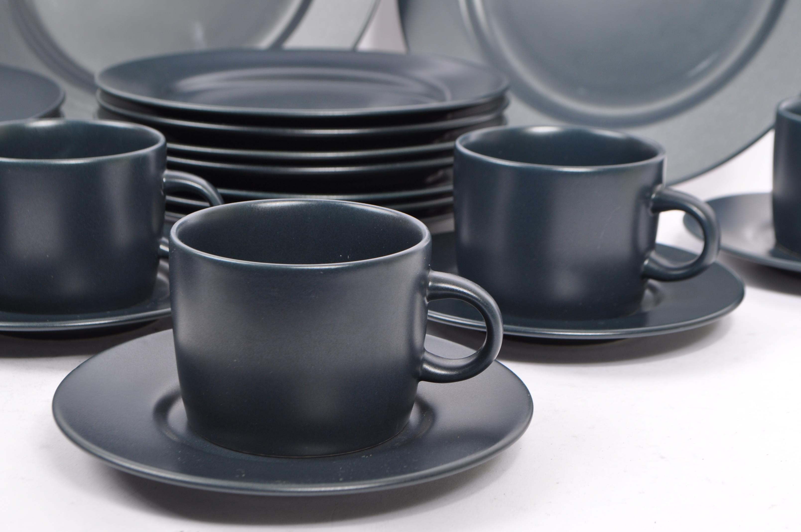 CONTEMPORARY HABITAT STONEWARE CHINA TEA / DINNER SET - Image 2 of 6