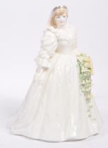 LIMITED EDITION COALPORT PRINCESS DIANA BONE CHINA FIGURE