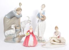 COLLECTION OF PORCELAIN CHINA FIGURINES