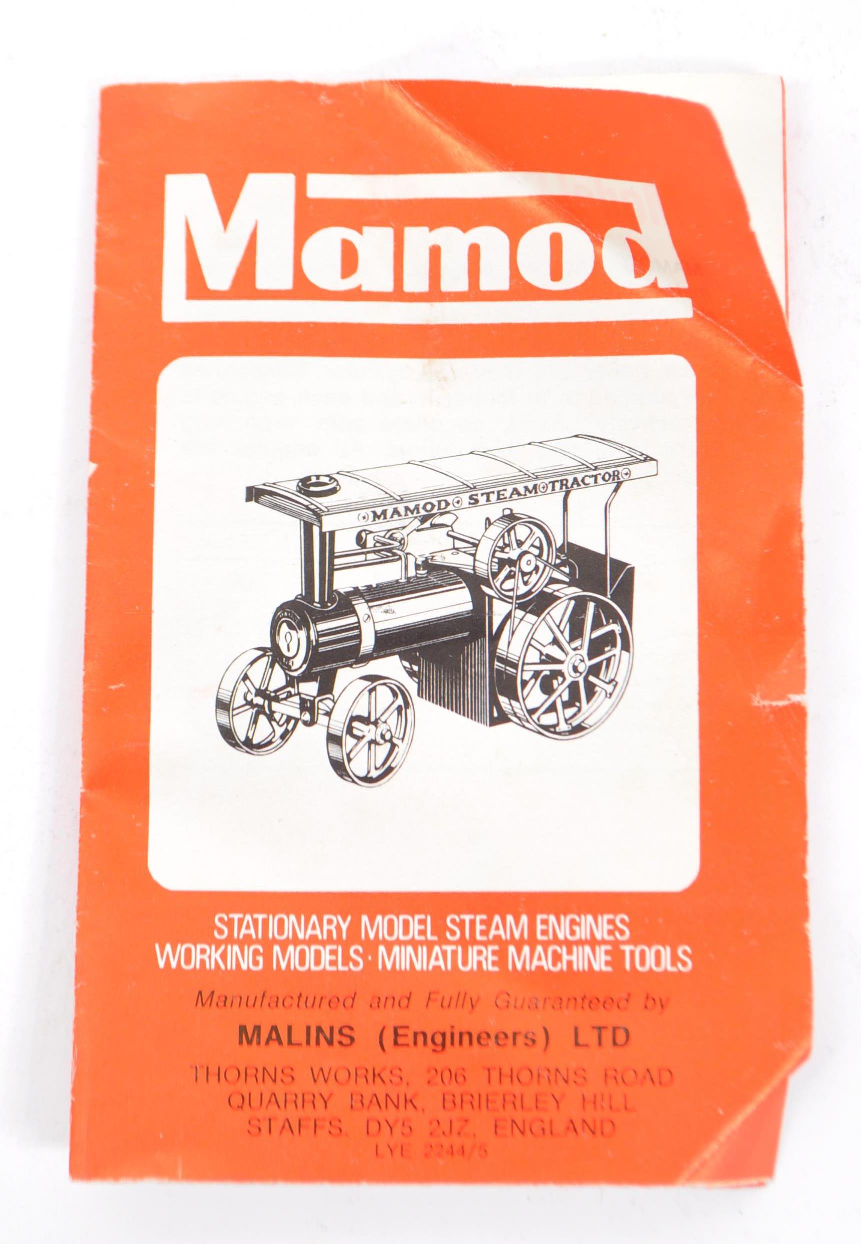 An Original Vintage Mamod Live Steam Model Steam Tractor TE1A Traction an-original-vintage-mamod-live-steam-model-steam-tractor-te1a-traction