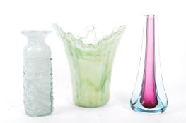 COLLECTION OF ART GLASS BY MURANO AND MDINA