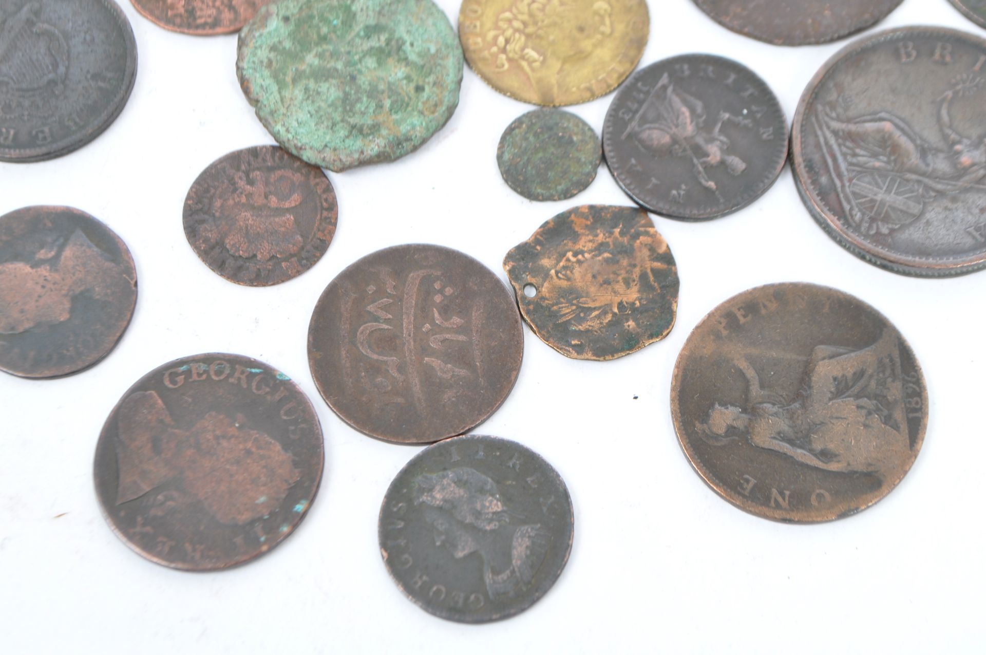 COLLECTION OF MID 18TH CENTURY AND LATER UK COINS - Image 6 of 9