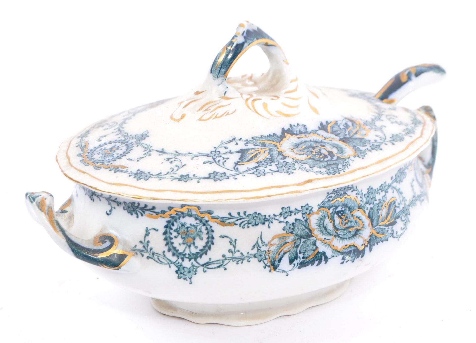 COLLECTION OF EARLY 20TH CENTURY BRISTOL POUTNEY CHINA - Bild 2 aus 4