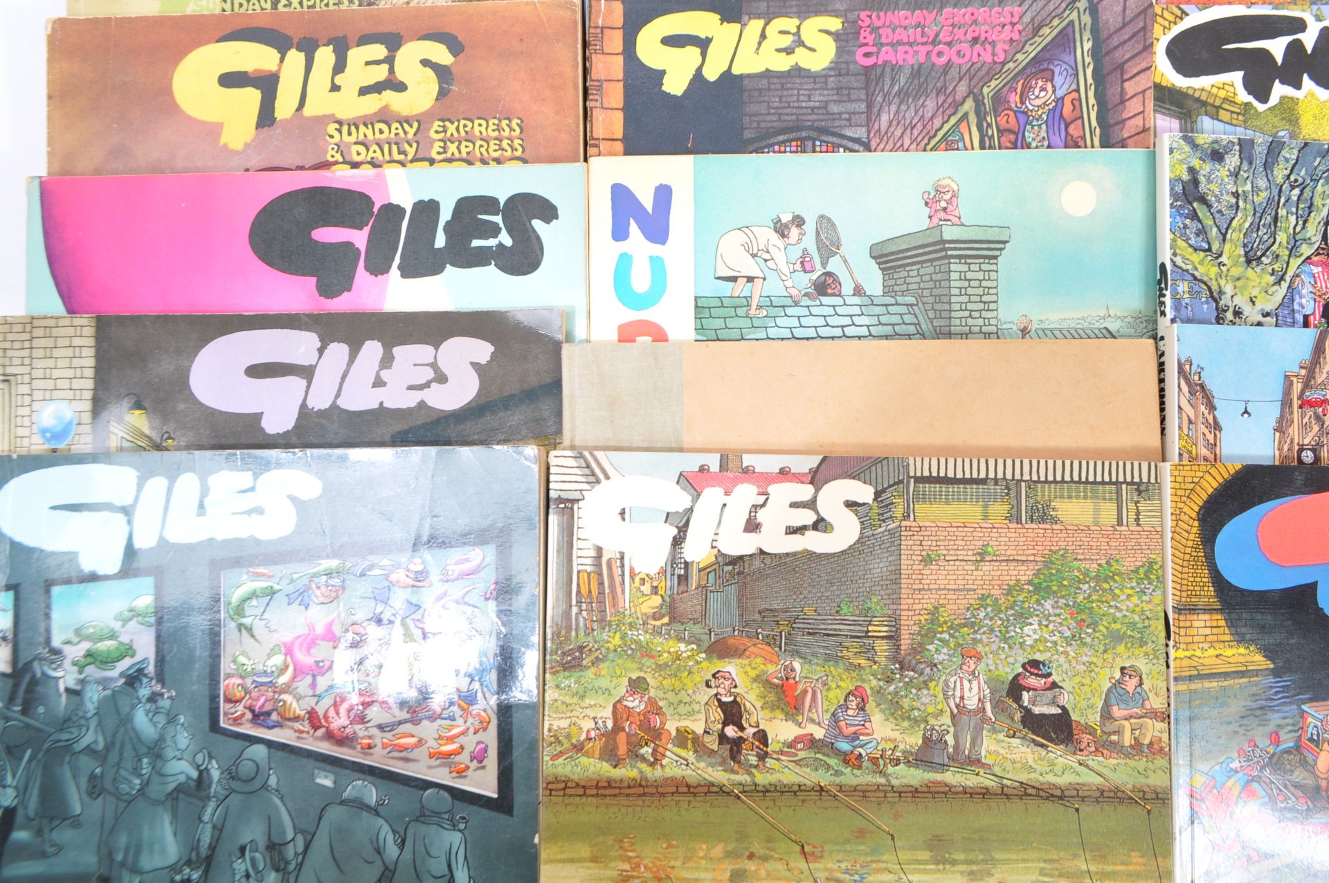 COLLECTION OF FIFTY GILES CARTOONS ANNUALS - Bild 2 aus 7