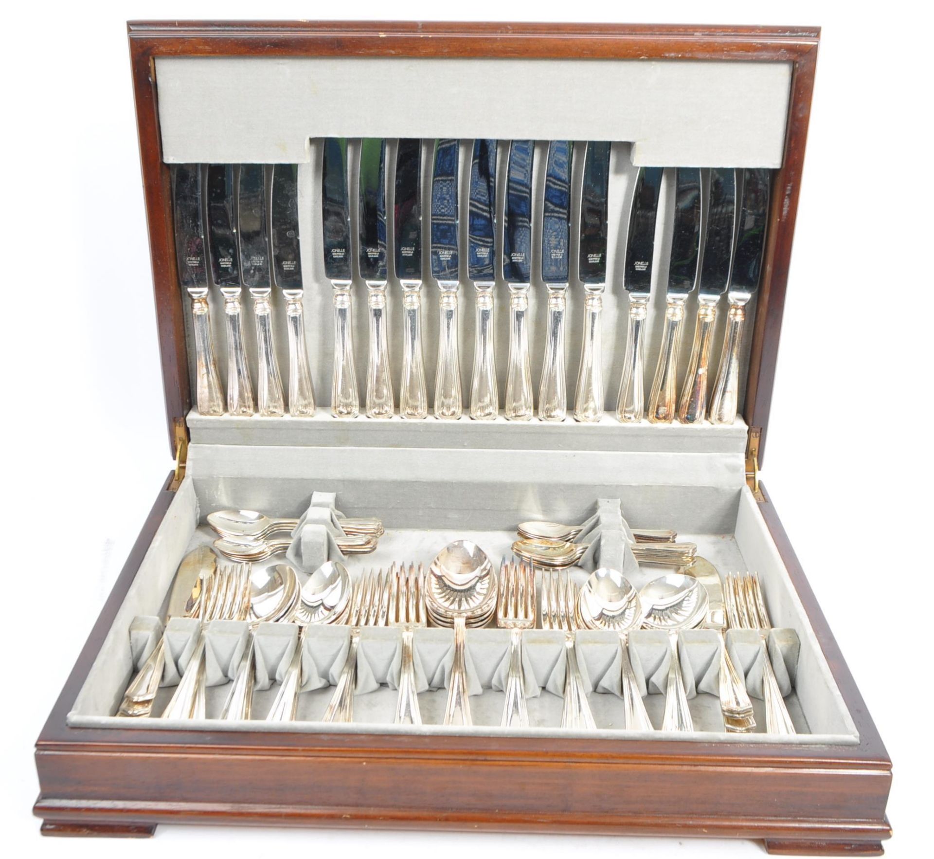 20TH CENTURY JONELLE SILVER PLATED CANTEEN CUTLERY